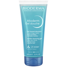 Гели для душа BIODERMA Мягкий очищающий гель для душа для нормальной, сухой и атопичной кожи Atoderm 100