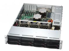 Серверная платформа 2U Supermicro SYS-621P-TR (2*LGA4677, C741, 16*DDR5 (4800), 8*3.5" HS SATA3, 2*M.2, 6*PCIE, 2*Glan, VGA, 4*USB 3.0, 2*USB 2.0, 2*1