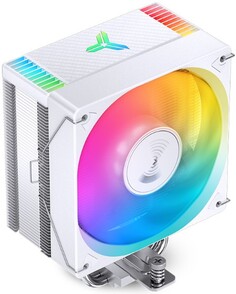 Кулер JONSBO CR-1000 EVO ARGB White LGA1700/1200/115X/AM5/AM4 (120mm ARGB LED fan, 600-1500rpm, 28,12-59,48 CFM, 22–32dBA, 4-pin PWM) Retail