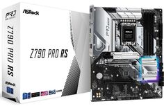 Материнская плата ATX ASRock Z790 PRO RS (LGA1700, Z790, 4*DDR5 (6800), 8*SATA 6G RAID, 4*M.2, 3*PCIE, 2.5Glan, HDMI, DP, USB Type-C, 3*USB 3.2, 4*USB