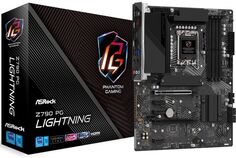 Материнская плата ATX ASRock Z790 PG LIGHTNING (LGA1700, Z790, 4*DDR5 (6800),4*SATA 6G RAID, 4*M.2, 5*PCIE, 2.5Glan, HDMI, USB Type-C, 6*USB 3.2, USB