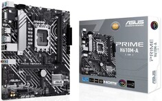 Материнская плата mATX ASUS PRIME H610M-A-CSM (LGA1700, H610, 2*DDR5 (5600), 4*SATA 6G, 2*M.2, 2*PCIE, Glan, HDMI, VGA, DP, 2*USB 3.2, 4*USB 2.0)