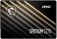 Накопитель SSD 2.5 MSI S78-440P130-P83 SPATIUM S270 960GB SATA 6Gb/s 500/450MB/s IOPS 55K/80K TBW 500 MTBF 2M