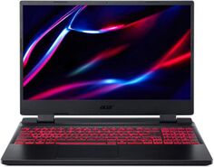 Ноутбук Acer Nitro AN515-58-74PS NH.QLZCD.003 i7-12650H/16GB/1TB SSD/RTX 4050 6GB/15.6" FHD IPS/WiFi/BT/cam/noOS/black