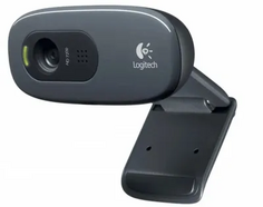 Веб-камера Logitech C270 HD 720p/30fps, фокус постоянный, 1280x720, кабель 1.5м 960-001063/960-000999