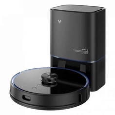 Робот-пылесос Viomi Robot Vacuum Cleaner S9 V-RVCLMD28B сухая/влажная уборка, объём пылесборника 0.3л, контейнер для воды 0.25л, 36Вт, 3 режима, чёрны