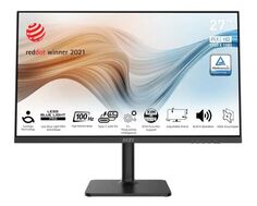 Монитор 27" MSI Modern MD272XP 9S6-3PB19H-232 1920x1080, 16:9, IPS, 100Hz, 1ms, 300cd, 178гр/178гр, DP, HDMI, black