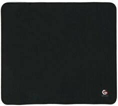 Коврик для мыши Gembird MP-35-30-BLACK 350х300х3мм, черный, ткань+резина, оверлок, коробка