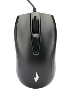 Мышь Gembird MOP-110 USB, черная, 2кн.+колесо-кнопка, 1000 DPI, кабель 1.8м