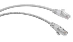 Кабель патч-корд SSTP 6a кат. 1.5м Cabeus PC-SSTP-RJ45-Cat.6a-1.5m-LSZH 10G, экранированный, LSZH, серый