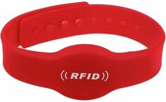Браслет ZKTeco ID Wristbands красный бесконтактная метка формата EM-Marine