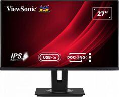 Монитор 27" Viewsonic VG2756-2K черный, IPS, 16:9, 5ms, 350cd, 1000:1, 178°/178°, 2560x1440, DP, HDMI