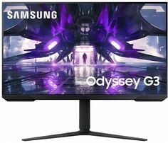 Монитор 27" Samsung S27AG320NI черный, VA, 16:9, 1ms, 250cd, 3000:1, 178°/178°, 1920х1080, DP