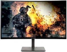 Монитор 27" Aopen 27HC5URSbmiiphx UM.HW0EE.S01 черный VA LED 1ms 16:9 HDMI M/M матовая HAS Piv 250cd 178гр/178гр 2560x1440 165Hz DP 2K 3.3кг