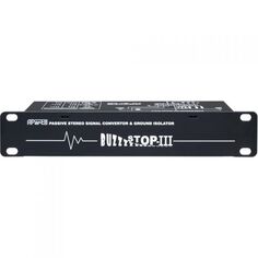 Конвертер аудио BIAMP BUZZSTOP, BUZZSTOP-MKIII 912.0672.900/911.0672.900 позволяет получить из небаланс. line аудио сигнала – балансный и наоборот. Тр