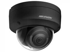 Видеокамера IP HIKVISION DS-2CD2123G2-IS(2.8mm)(D)(O-STD)(BLACK) 2Мп уличная купольная с EXIR-подсветкой до 30м и технологией AcuSense