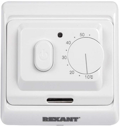 Терморегулятор Rexant 51-0530 механический с датчиком температуры пола и воздуха, 3680 Вт