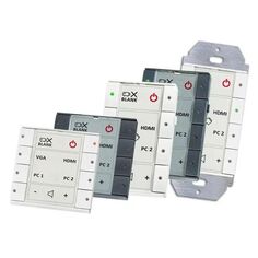 Панель управления BIAMP Impera Sierra II 8USW 912.1886.900/911.1886.900 кнопочная 8-button control pad with Ethernet, US, white