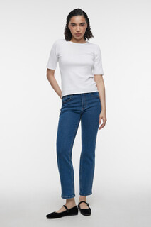 брюки джинсовые женские Джинсы STRAIGHT прямые со средней посадкой Befree
