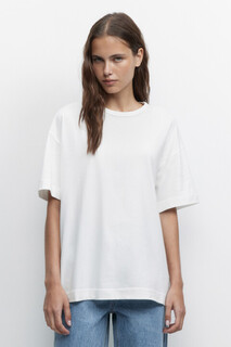 футболка женская Футболка oversize хлопковая однотонная Befree