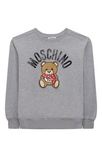 Хлопковый свитшот Moschino