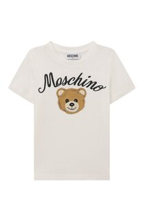 Хлопковая футболка Moschino