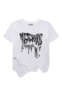 Хлопковая футболка Moschino