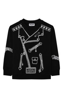 Хлопковый свитшот Moschino