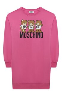 Хлопковое платье Moschino