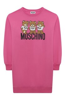 Хлопковое платье Moschino