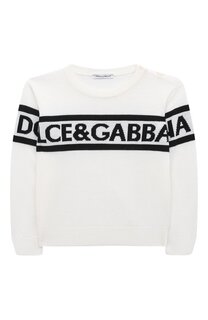 Шерстяной пуловер Dolce & Gabbana