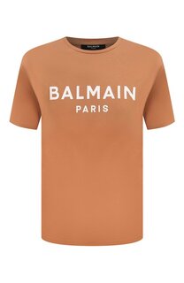 Хлопковая футболка Balmain