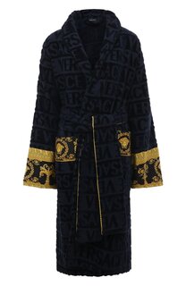 Хлопковый халат Versace