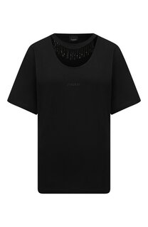 Хлопковая футболка Pinko