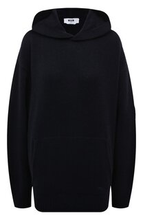 Худи из шерсти и кашемира MSGM