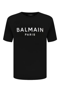 Хлопковая футболка Balmain