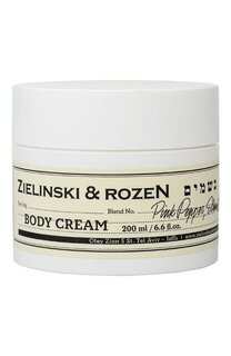 Крем для тела в банке Розовый Перец, Элеми, Корица, Кожа (200ml) Zielinski&Rozen