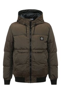 Пуховый бомбер Stone Island