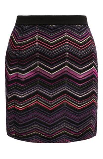 Юбка из шерсти и вискозы Missoni