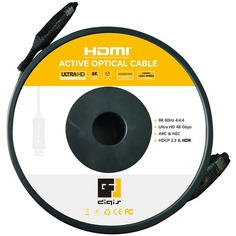 Кабель Digis DSM-CH15-8K-AOC (HDMI-HDMI, 15 м)