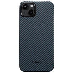 Чехол Pitaka MagEZ Case 4 с Magsafe для iPhone 15 Plus кевлар (KI1508M)