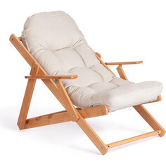 Кресло TetChair Shnauff (mod. 09) дерево, натуральный хлопок 72,5х82/90х 84/103 см natural (натуральный) A 1/натуральный