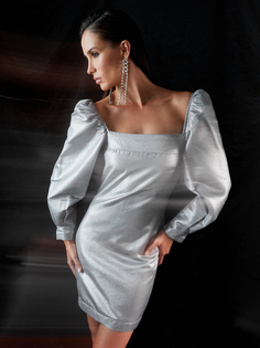 Платье с рукавами-фонариками Zarina