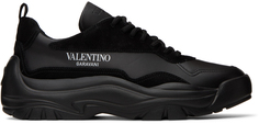 Черные кроссовки Gumboy Valentino Garavani