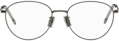 Серебряные овальные очки Kenzo