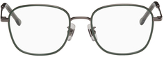 Серебряные овальные очки Kenzo