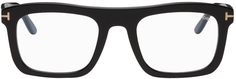 Черные прямоугольные очки TOM FORD