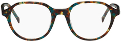Овальные очки черепаховой расцветки Kenzo