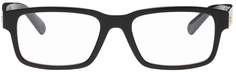 Черные прямоугольные очки из ацетата Moncler