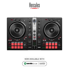 Hercules DJ Control Inpulse 300mk2 2-дековый DJ-контроллер Serato DJ Lite DJUCED AMS-DJC-INPULSE-300-MK2-DJ